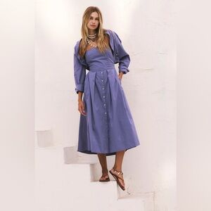 NWOT Free People Isley Midi Dress